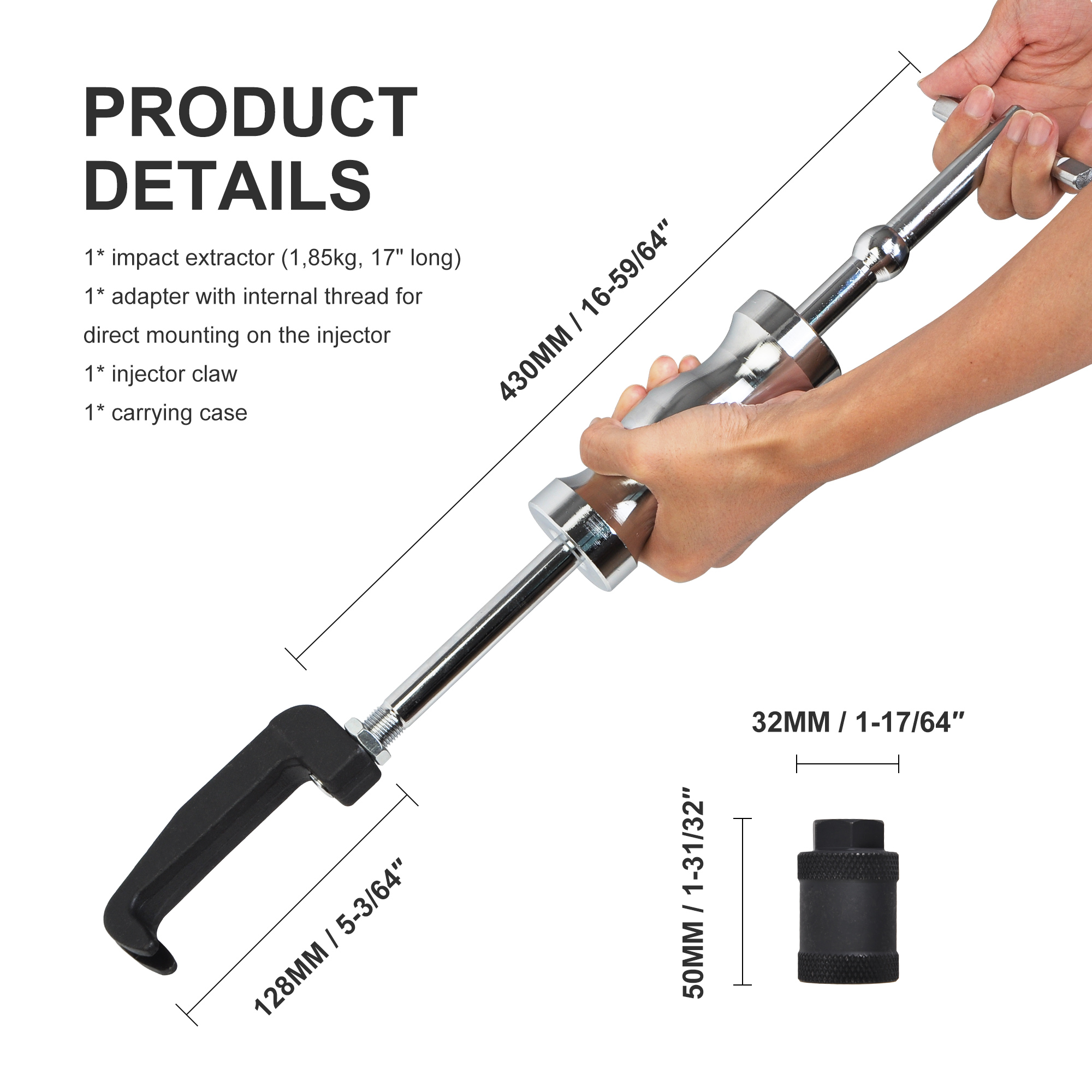 3PCS Injector Extractor Set