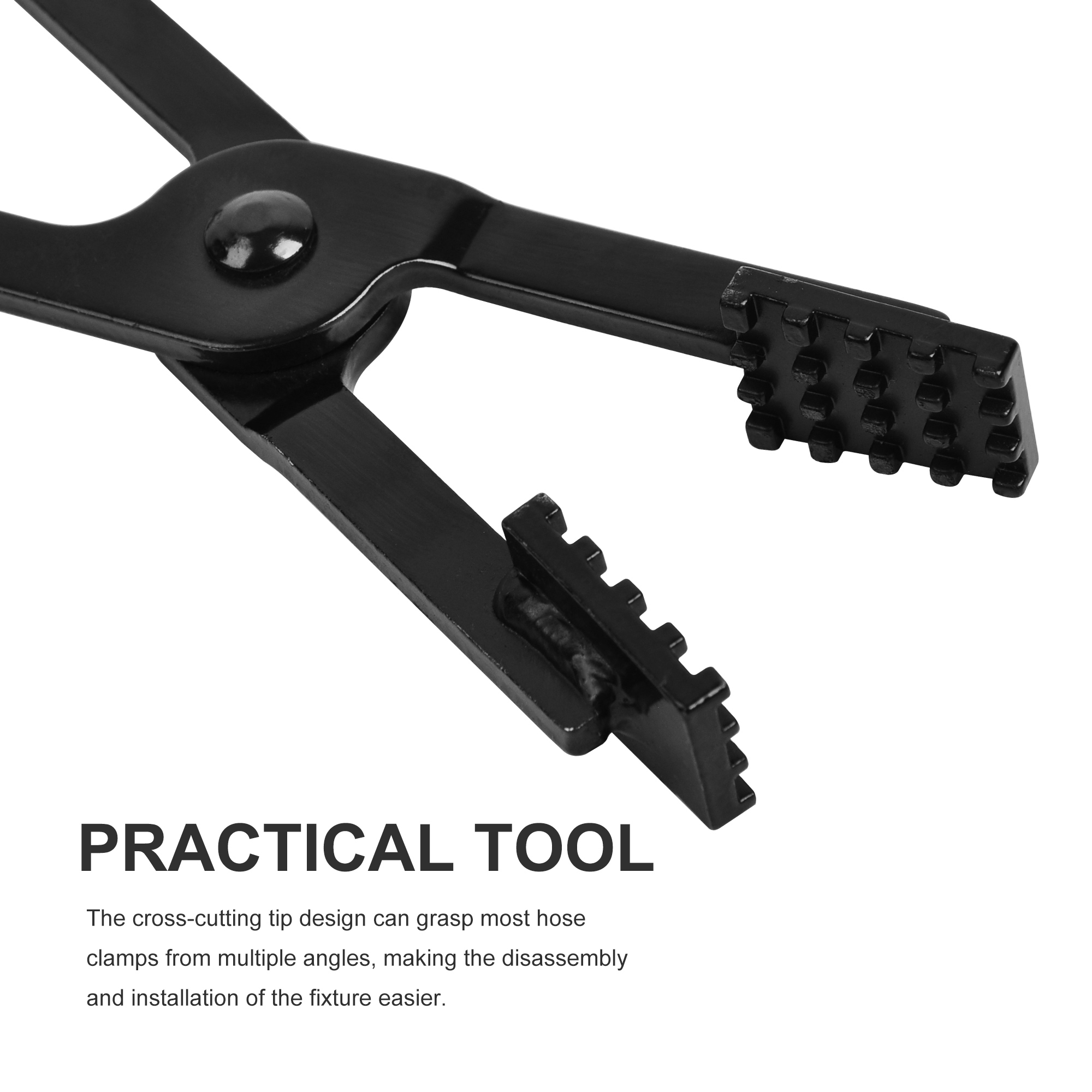 35°加长柄软管夹钳