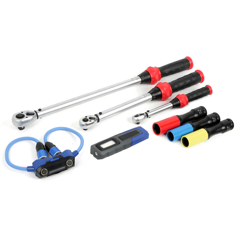 10PCS Plastic Handle Torque Wrench Set