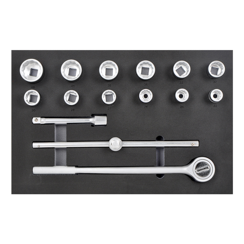 15 Piece Socket Set - 3/4" DR