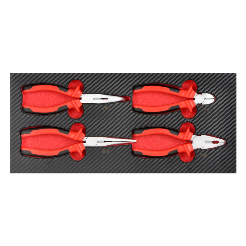 4 Piece Pliers Set