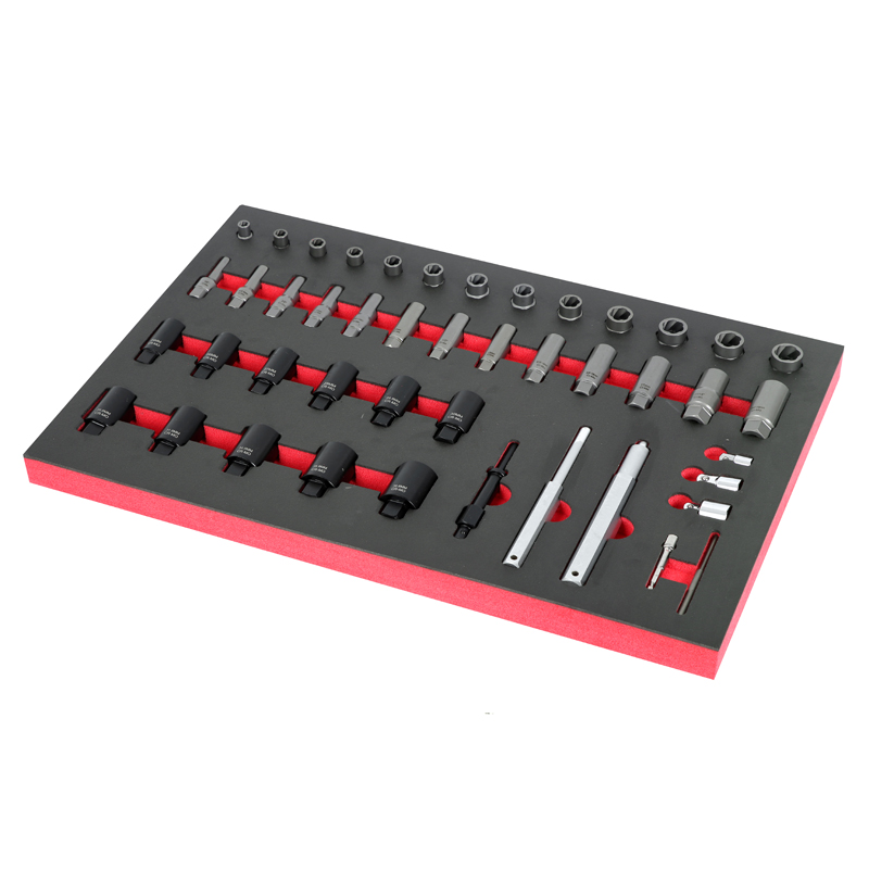 45PC Nut Extractor Socket Set