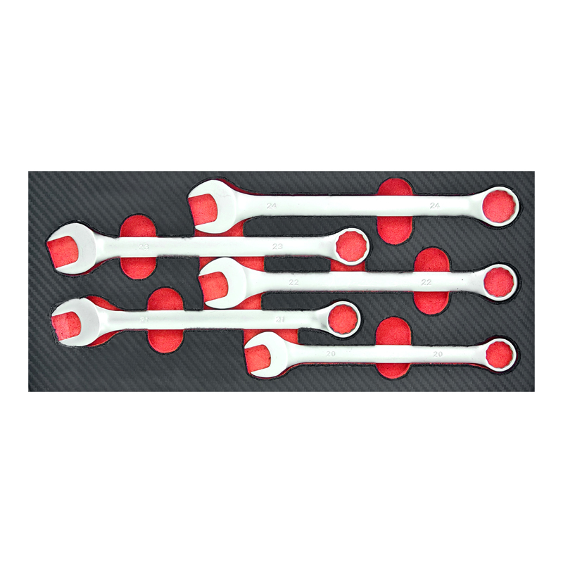 5 Piece Combination Spanner Set