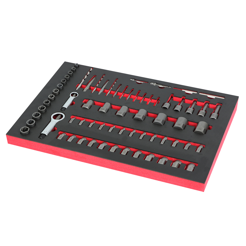 68PC Screw Extractor and Drill Bit Set