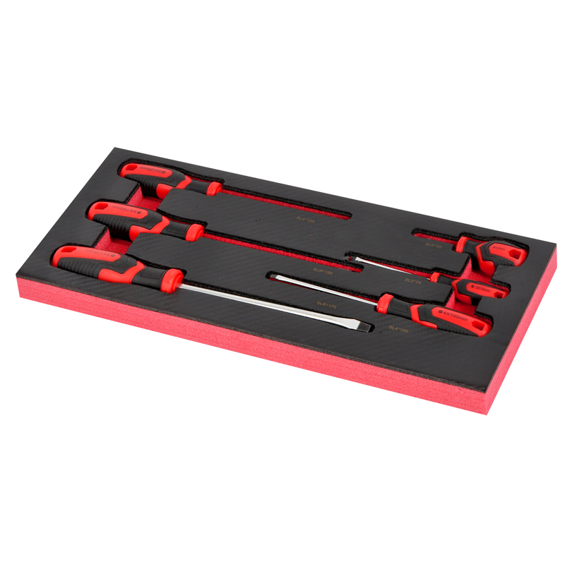 6 Piece Slotted Screwdriver Set