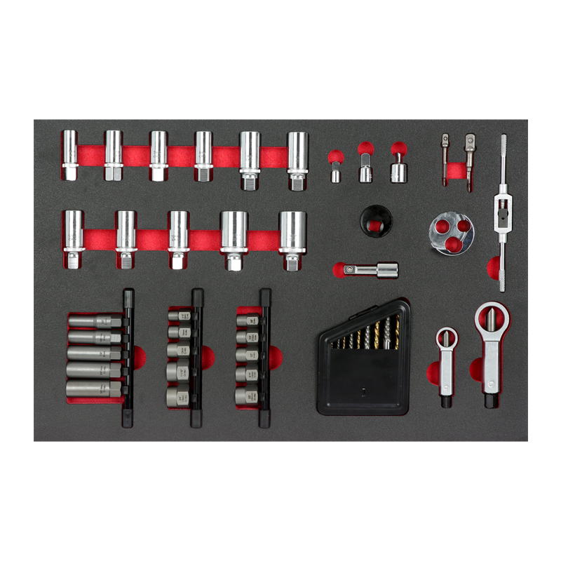 46pcs Screw Extractor Drill Bits Set for Broken & Damaged Bolt Remover