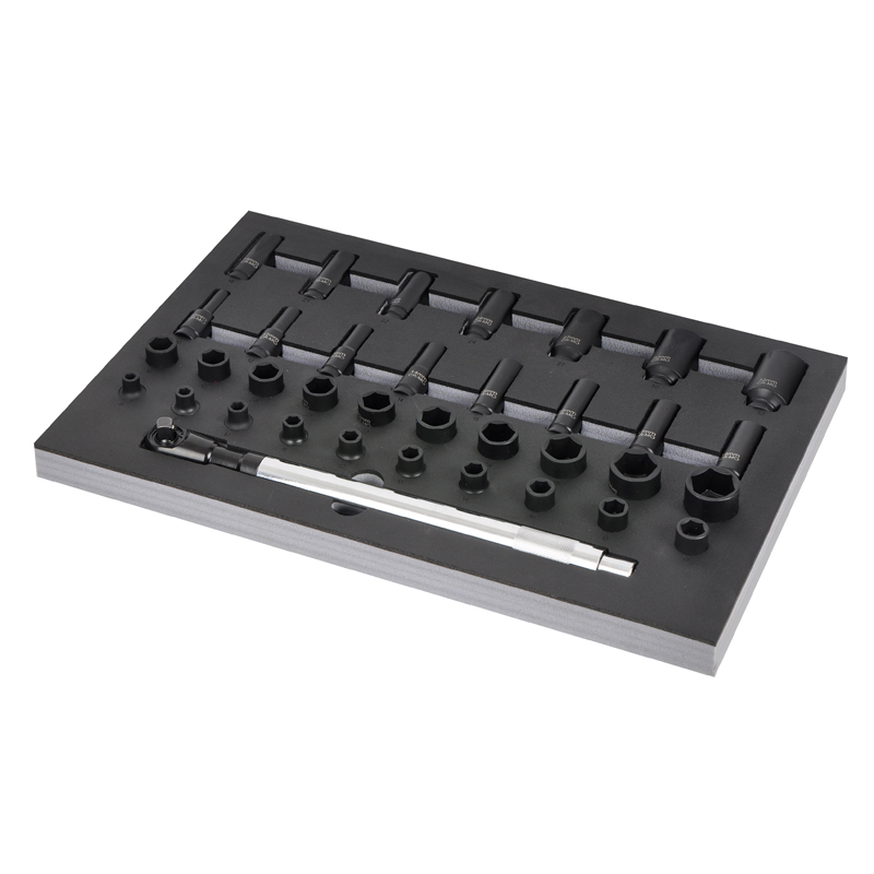 36PC 1/2" Drive Master Impact Socket Set