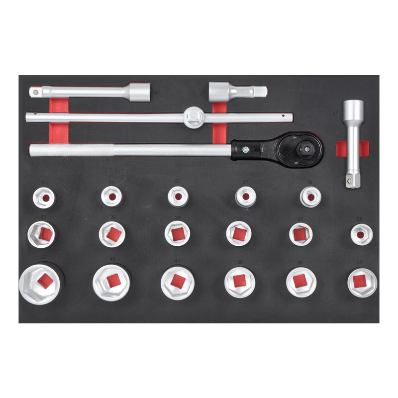 22PC Socket Set - 3/4" DR