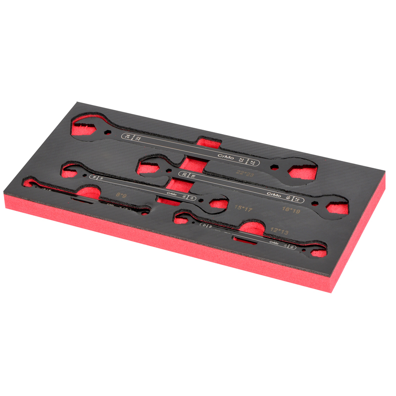 5 Piece 4 in 1 Extra Thin Open Ended Spanner