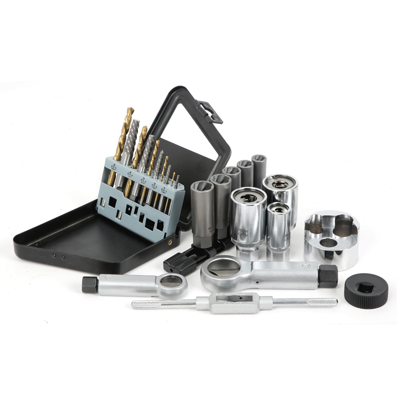 46pcs Screw Extractor Drill Bits Set for Broken & Damaged Bolt Remover