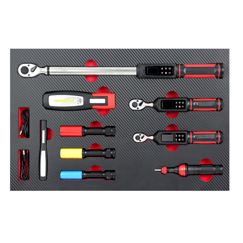11PCS Digital Torque Wrench Set