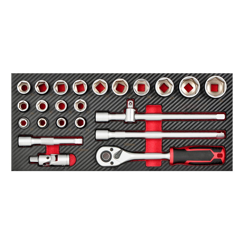 23 Piece 1/2" Drive Socket Set