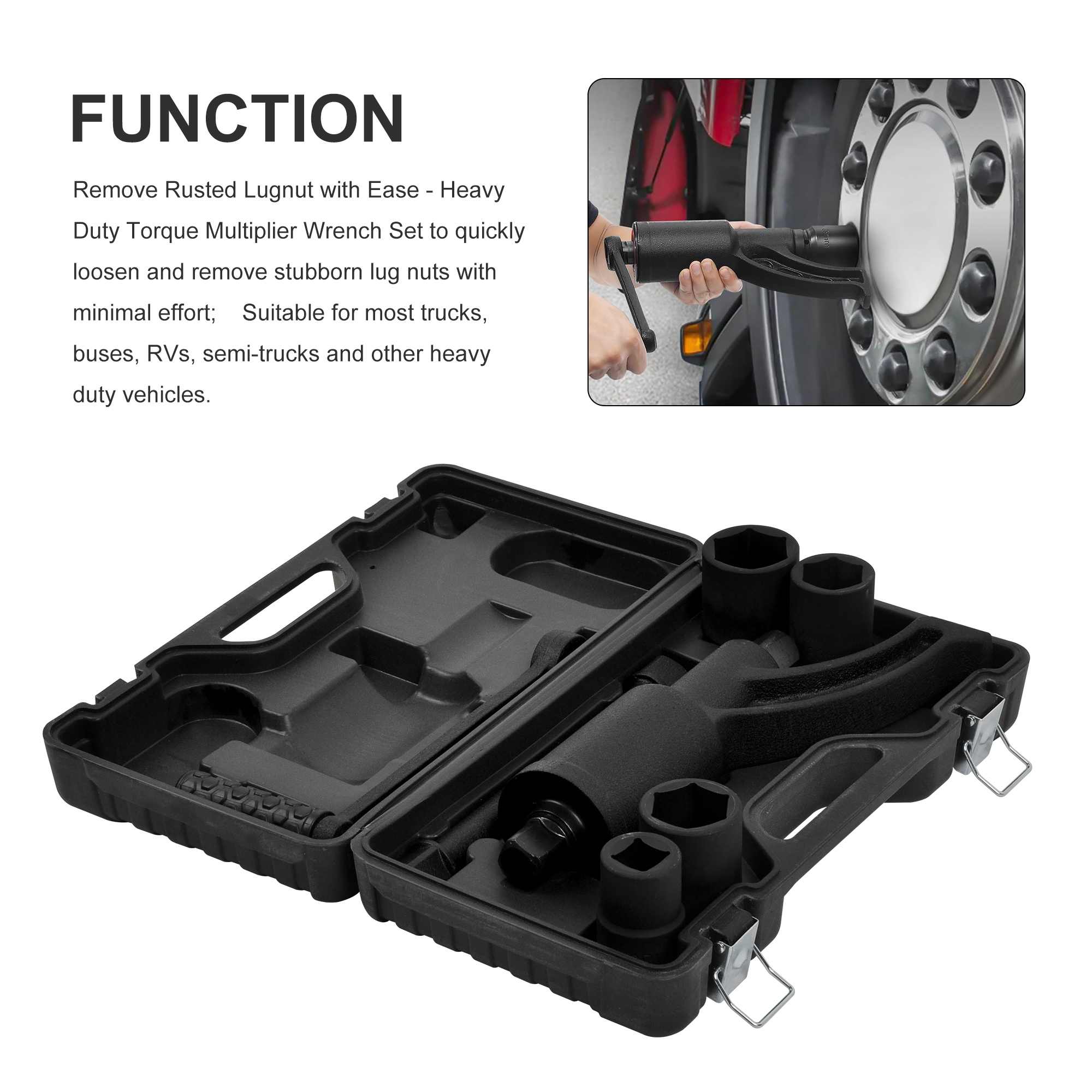 Heavy Duty Torque Multiplier Wrench