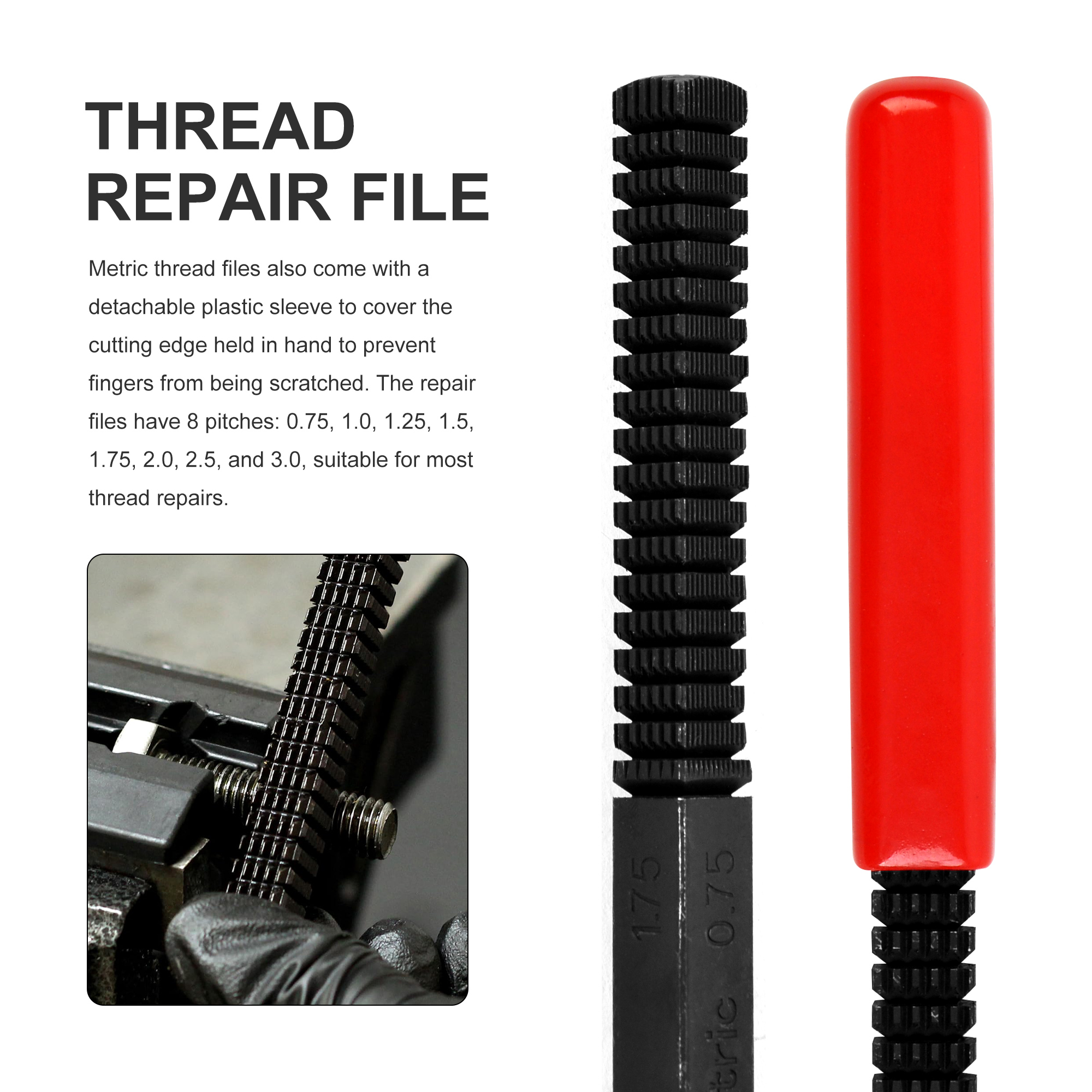 15PC Metric Rethreader