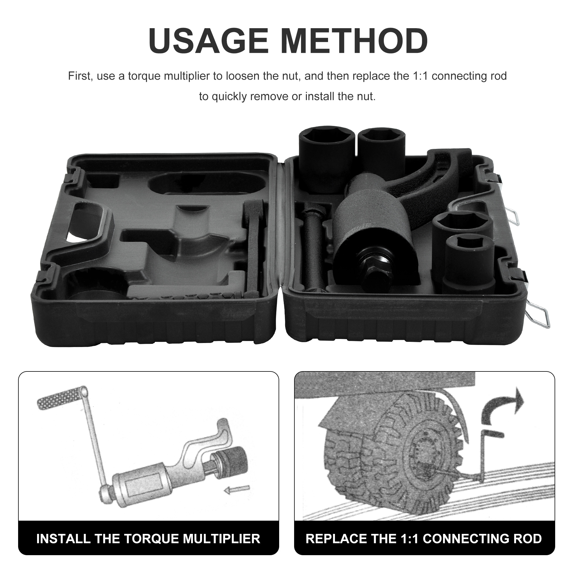 Heavy Duty Torque Multiplier Wrench