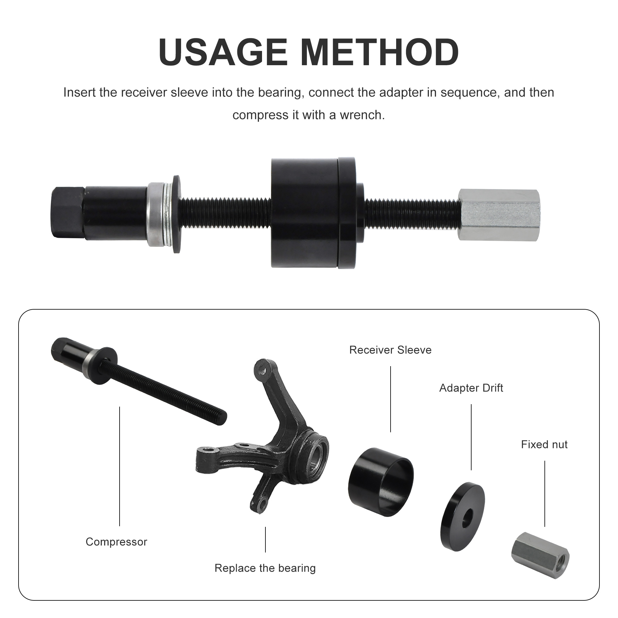 Front Wheel Drive Bearing Service Kit