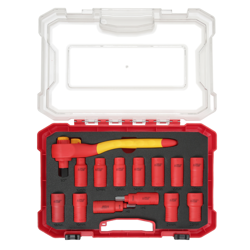 14PCS VDE Insulated Socket Set