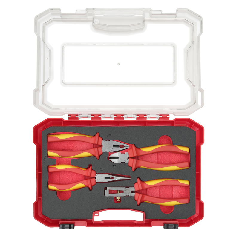 4PCS VDE Insulated Pliers Set