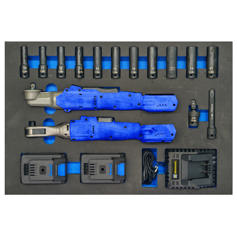 20V Brushless Power Tool EVA Set ( Extended Ratchet Wrench +  Ratchet Wrench)