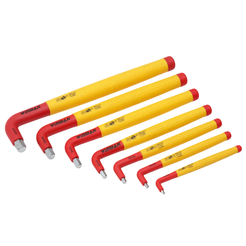 7PCS VDE Insulated Hex Key Set