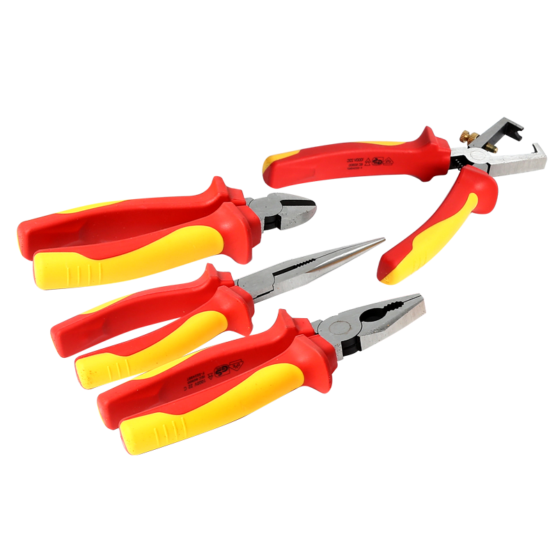 4PCS VDE Insulated Pliers Set