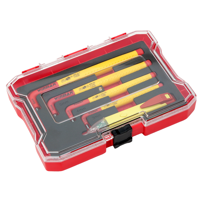 5PCS VDE Insulated Hex Key Set