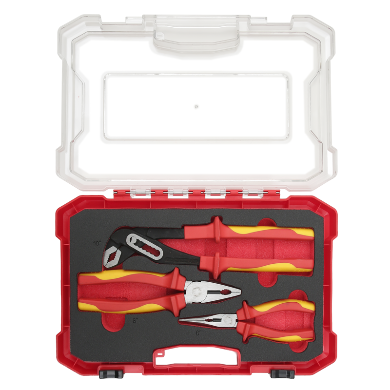 3PCS VDE Insulated Pliers Set