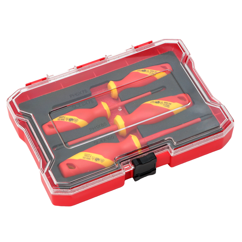 4PCS VDE Insulated Screwdriver Set