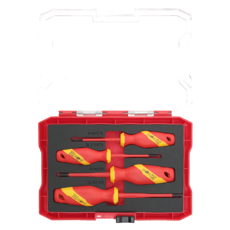 4PCS VDE Insulated Screwdriver Set