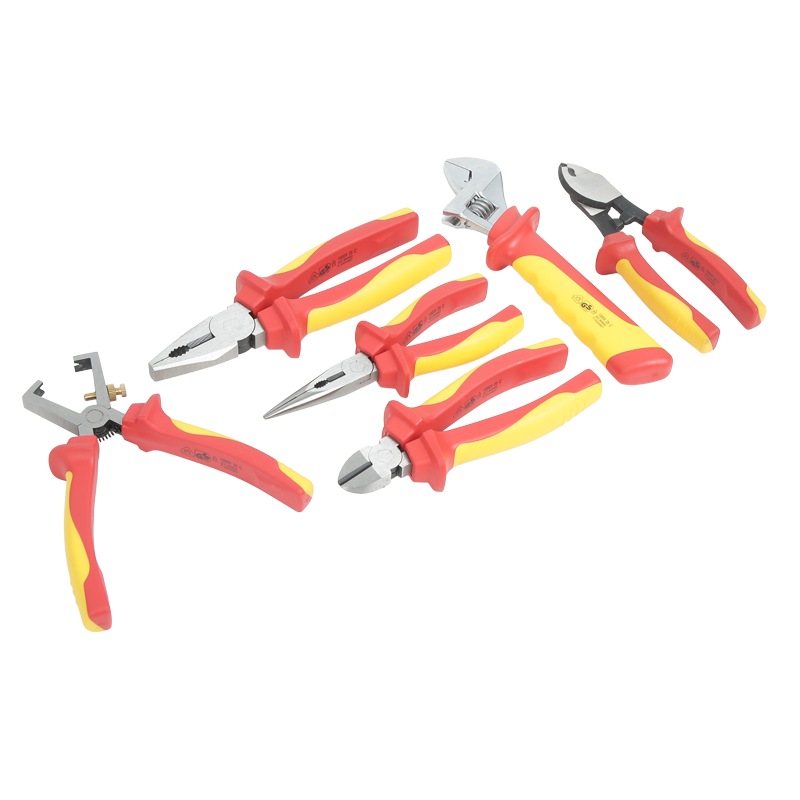 6PCS VDE Insulated Pliers Tool Set