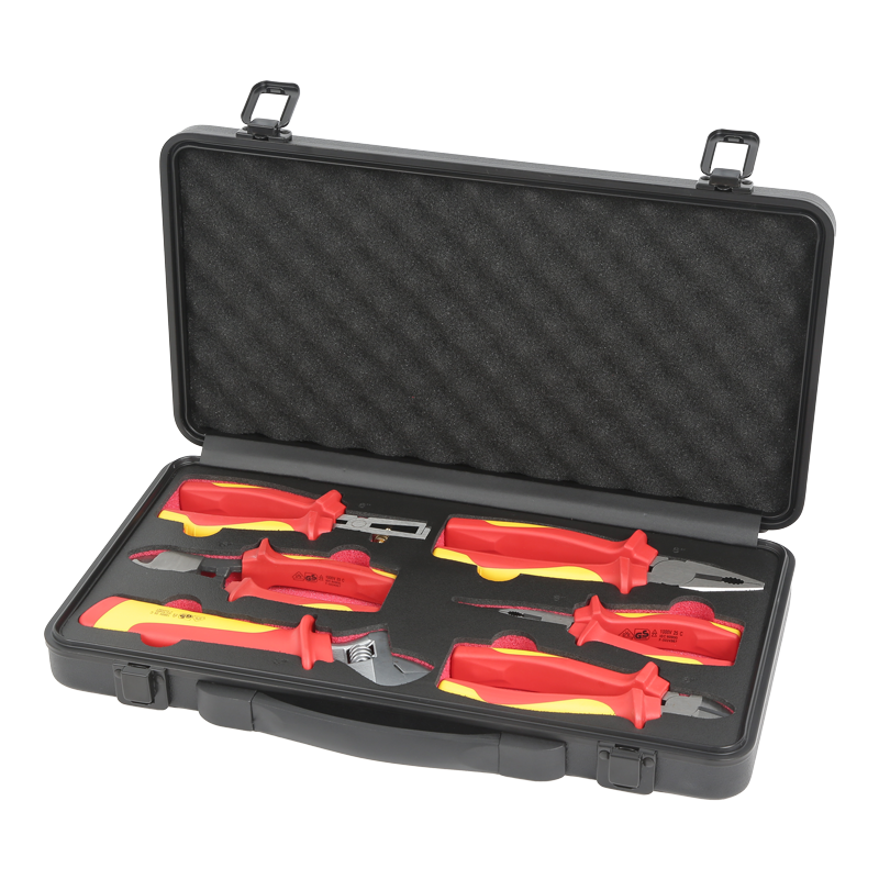 6PCS VDE Insulated Pliers Tool Set