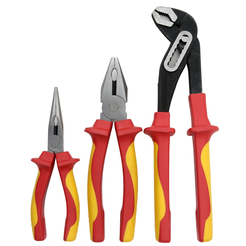 3PCS VDE Insulated Pliers Set