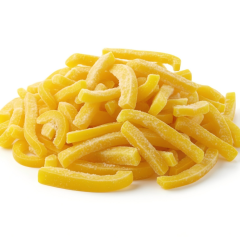 IQF Frozen Colored Pepper Strips & Dice - Premium Triple Blend