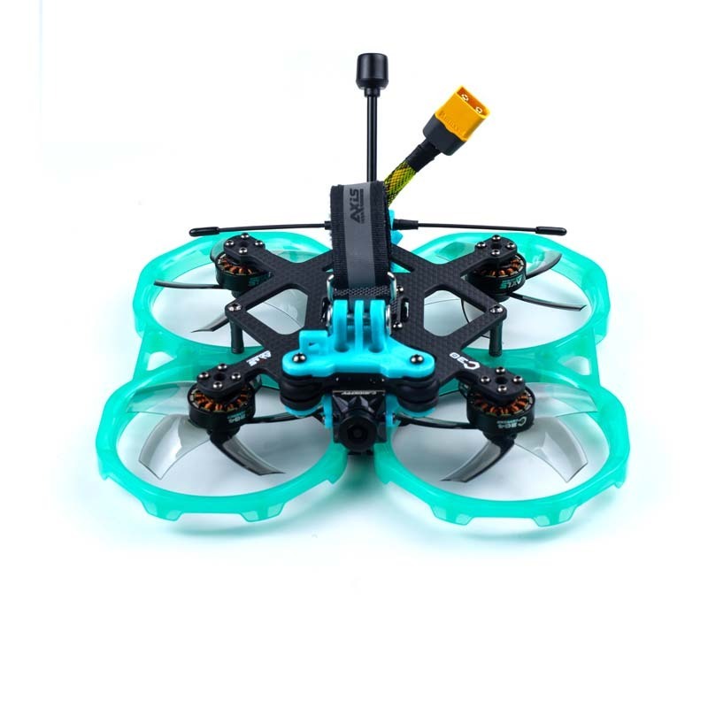 Axisflying cineon C30 3inch cinewhoop / cinematic drone - 4S/6S HD BNF （Clear Blue-Green）