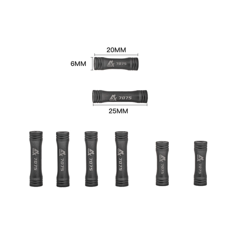 Axisflying 7075 aluminum 20mm / 25mm standoff - 2pcs /bag
