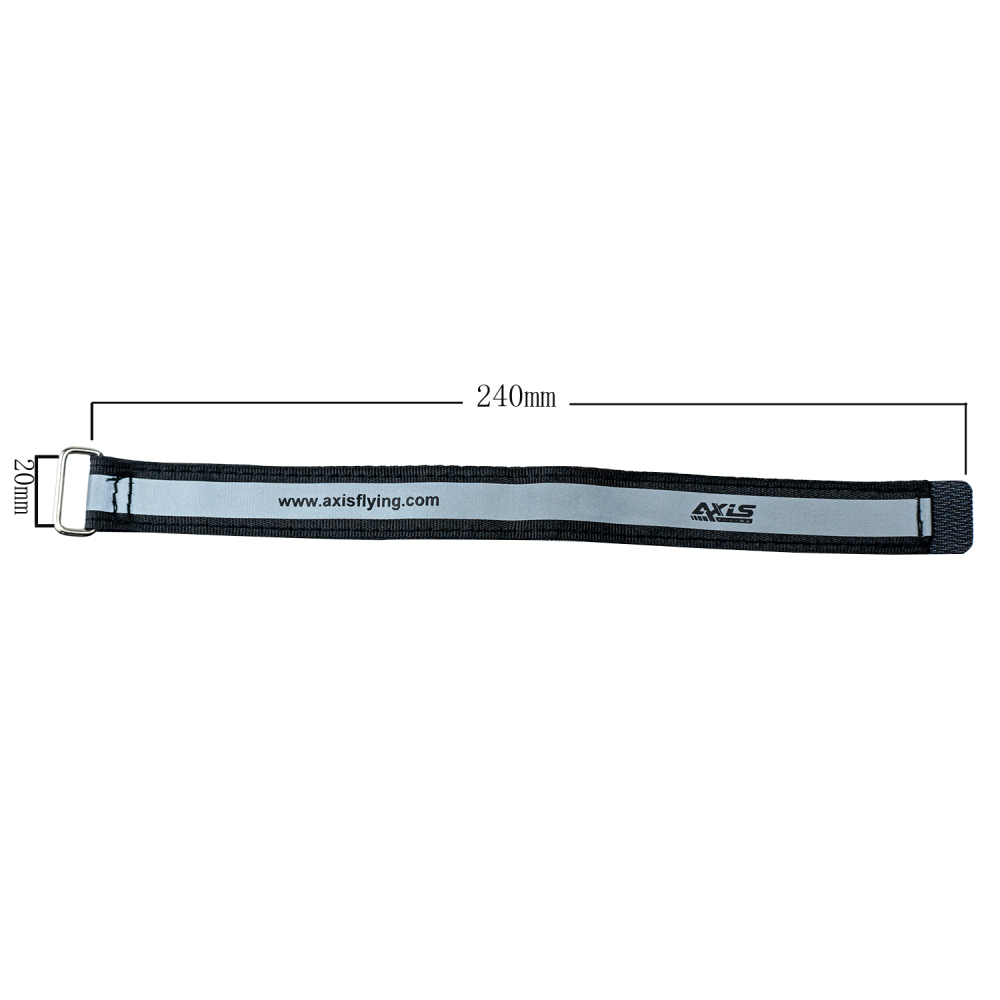 Axisflying lipo strap for 5" freestyle, racning / 3.5" cinewhoop BNF -2pcs / bag