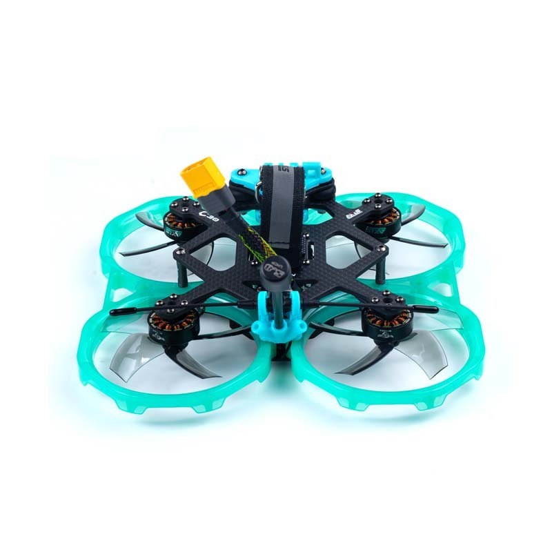 Axisflying cineon C30 3inch cinewhoop / cinematic drone - 6S Analog BNF （Clear Blue-Green）