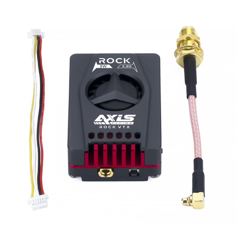 Axisflying ROCK 5.8G 3W Built-in MLC anti-interference Dual-core Image Transmission For Drone