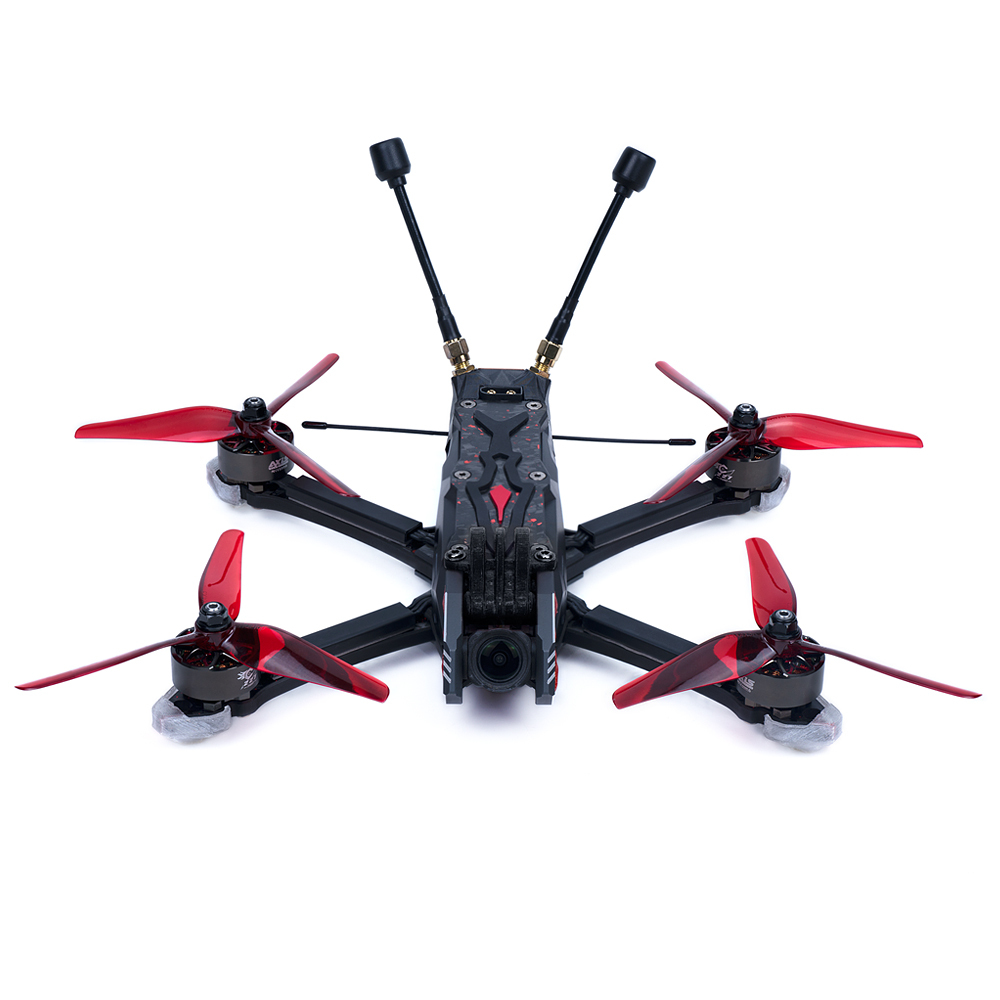 Axisflying MANTA 5 PRO High performance DIY 34 LED Drone 6S DJI O3 VTX with GPS DC /Square X Frame for Cinematic/Freestyle FPV Kits