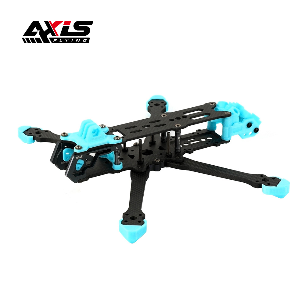 Axisflying MANTA5" / 5inch fpv freestyle Squashed X frame kit