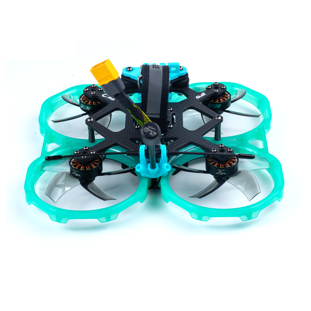 Axisflying cineon C30 3inch cinewhoop / cinematic drone - 4S/6S HD BNF （Clear Blue-Green）