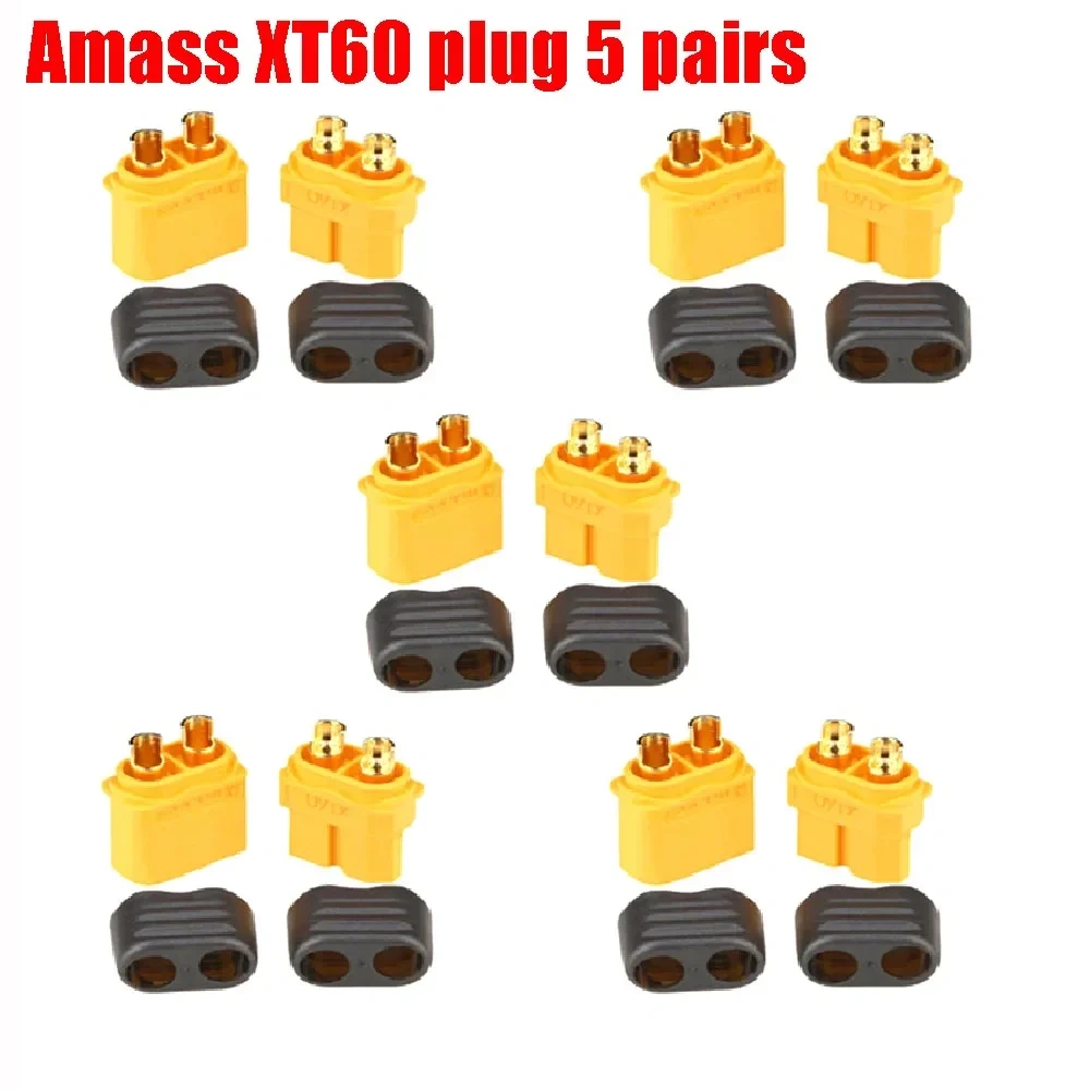10 x Amass XT30 XT30U XT60 XT60H XT90 Bullet Connectors Plug For RC Quadcopter FPV Racing Drone Lipo Battery