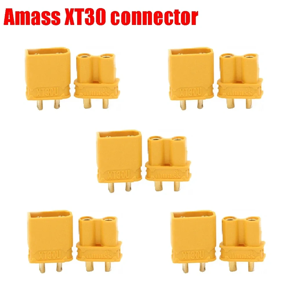 10 x Amass XT30 XT30U XT60 XT60H XT90 Bullet Connectors Plug For RC Quadcopter FPV Racing Drone Lipo Battery