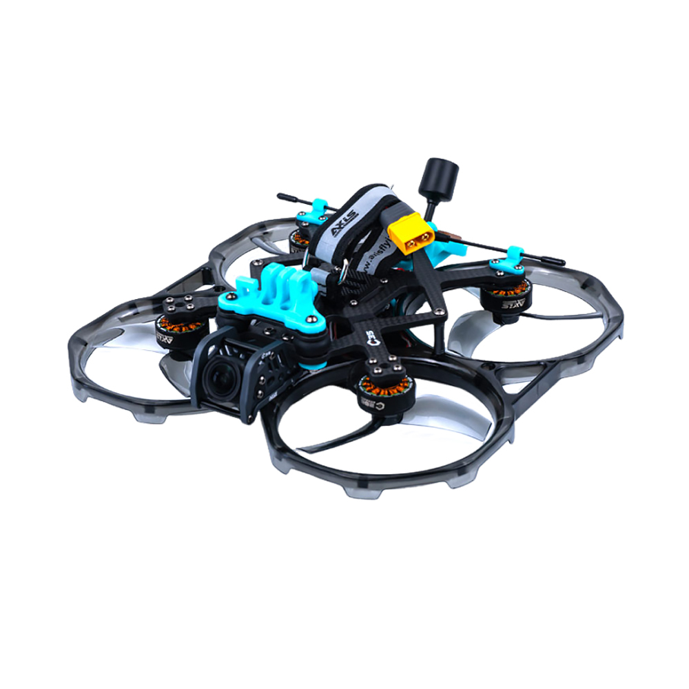 Axisflying cineon C35 3.5inch cinewhoop / cinematic drone - 4S/6S HD BNF （Clear Blue-Green）