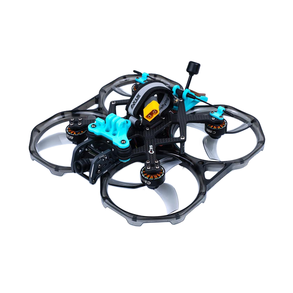 Axisflying cineon C35 3.5inch cinewhoop / cinematic drone - 6S HD BNF（Clear Gray）