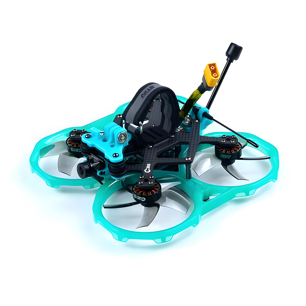 Axisflying cineon C30 3inch cinewhoop / cinematic drone - 4S/6S HD BNF （Clear Blue-Green）