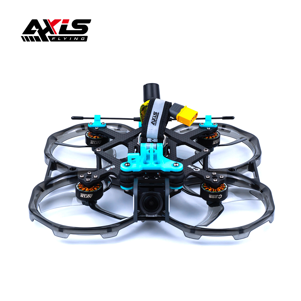Axisflying cineon C35 V2 3.5inch cinewhoop / cinematic DJI O3 BNF - 4S/6S（Clear Gray）