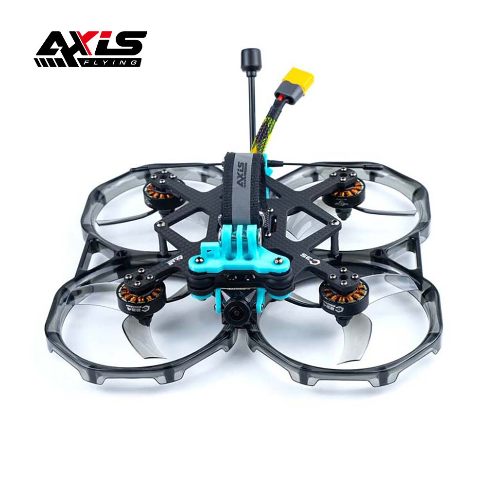 Axisflying cineon C30 3inch cinewhoop / cinematic drone - 6S Analog BNF （Clear Gray）