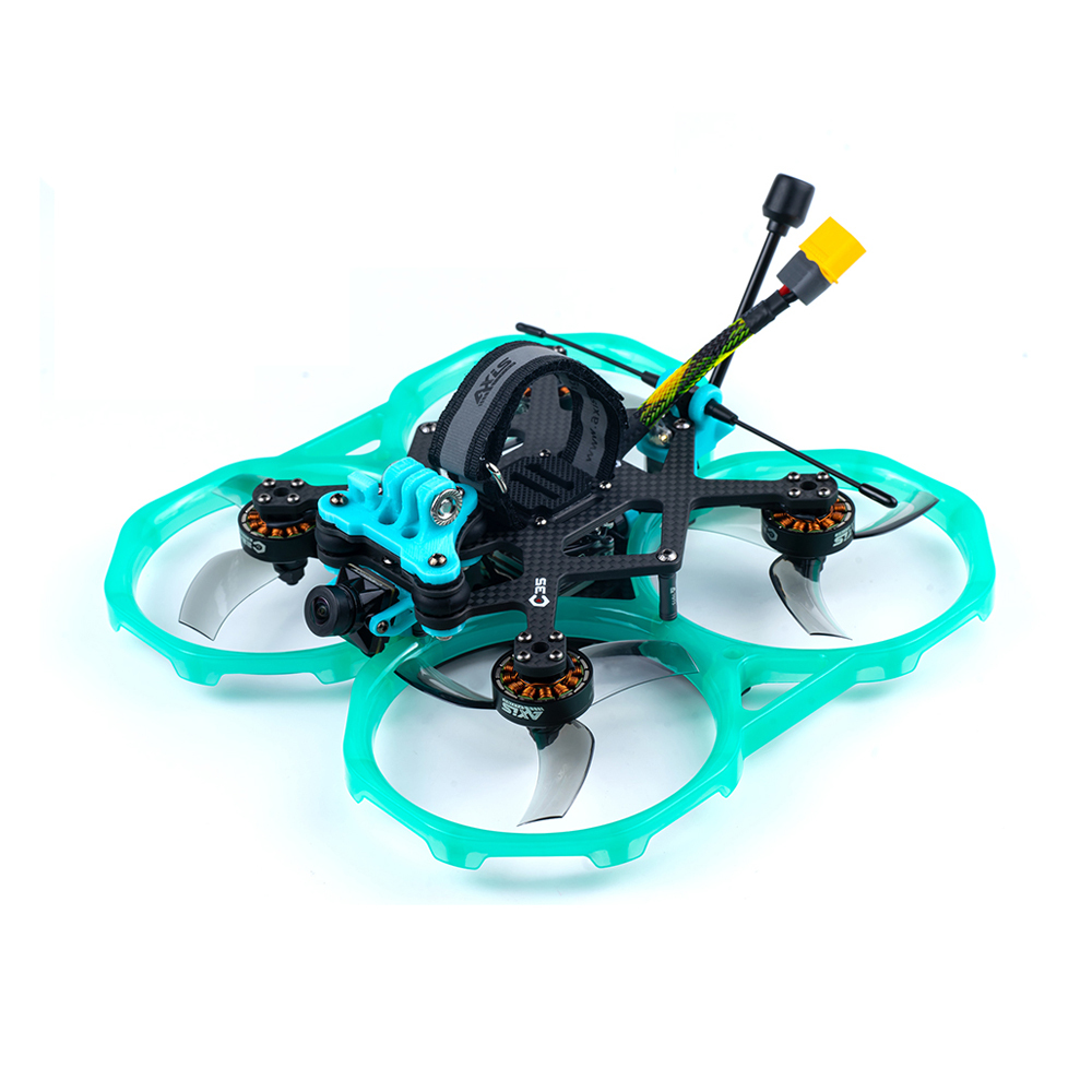 Axisflying cineon C35 3.5inch cinewhoop / cinematic drone - 4S/6S HD BNF （Clear Blue-Green）