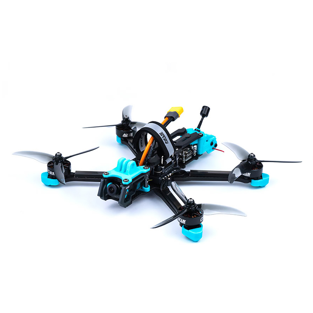 Axisflying MANTA5" / 5inch squashed X Runcam link wasp camera Kit fpv freestyle with GPS -6S